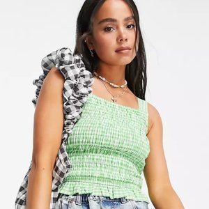 ASOS Square Neck Crop Top